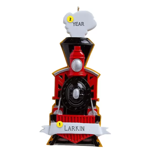 Outlet Personalized Train Engine Ornament Transportation