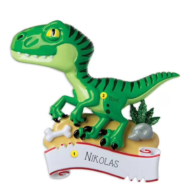 Shop Personalized T-Rex Ornament Kids