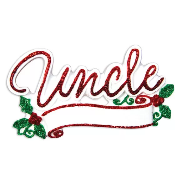 Fashion Personalized Uncle Ornament Family Members