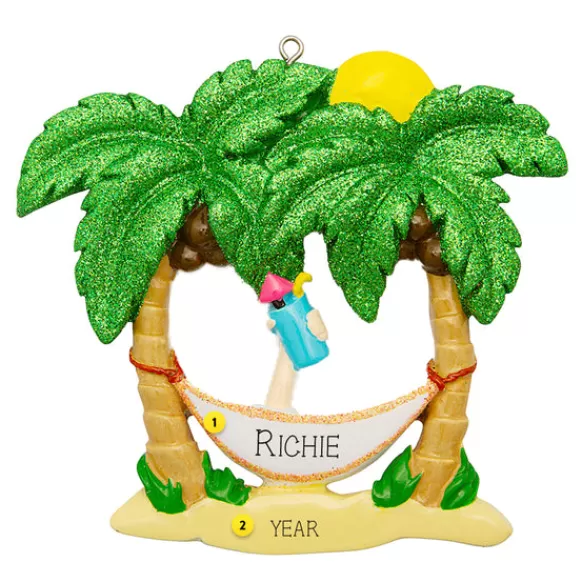 Discount PolarX Personalized Vacation Hammock Ornament