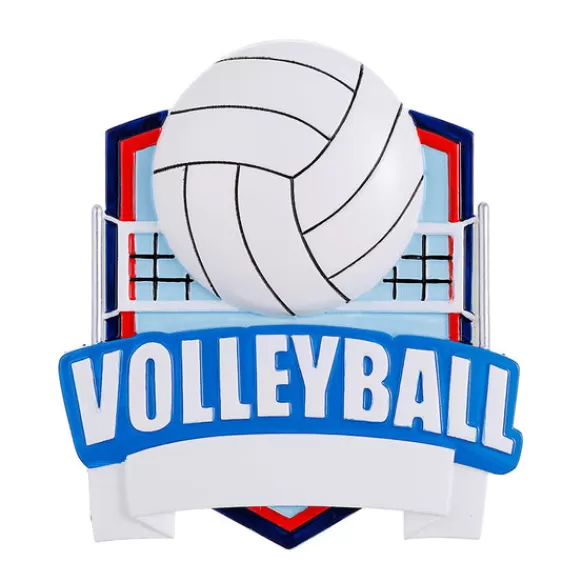 Fashion PolarX Personalized Volleyball Ornament