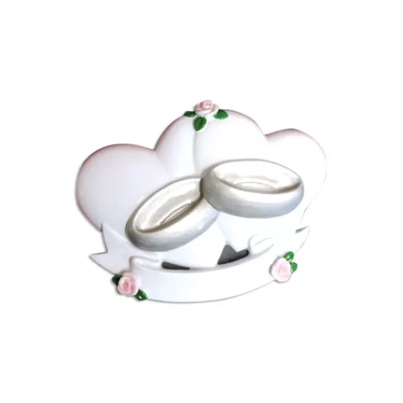 Store Personalized Wedding Heart Ornament Engaged, Wedding, & Anniversary