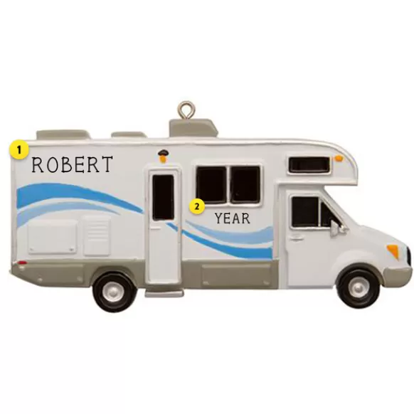 Best Sale Personalized Windstream Camper Ornament Transportation