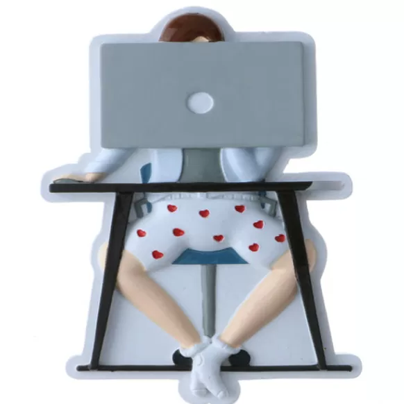Store PolarX Personalized Working From Home/Zoom Call Meeting Ornament