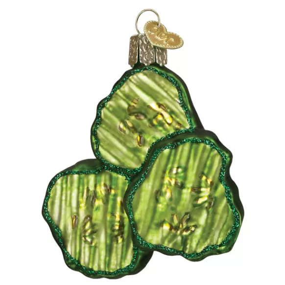 Hot Old World Christmas Pickle Chips Ornament -