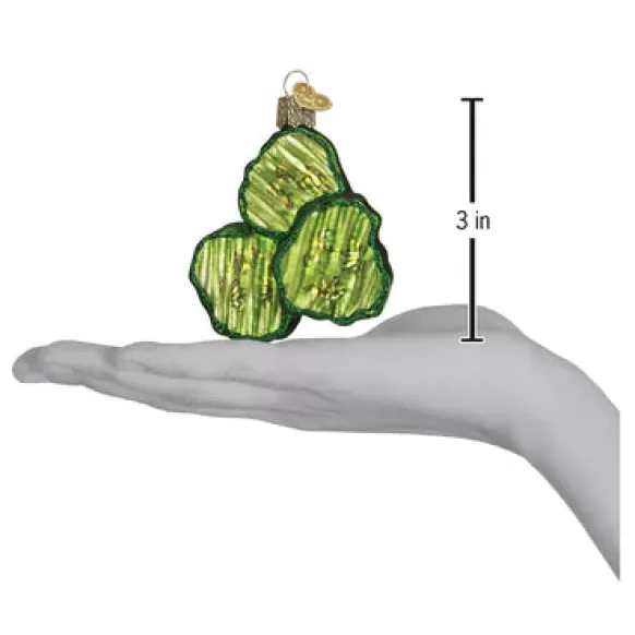 Hot Old World Christmas Pickle Chips Ornament -