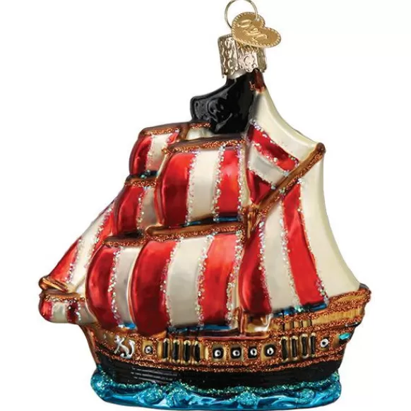 Sale Pirate Ship Ornament - Kids