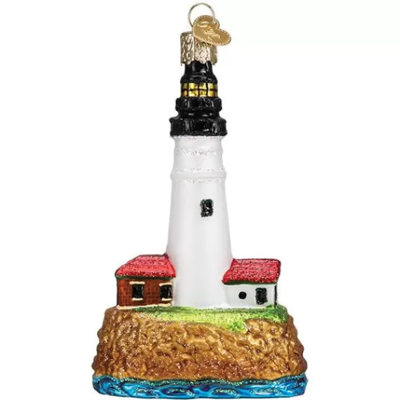 Cheap Old World Christmas Portland Head Lighthouse Ornament -