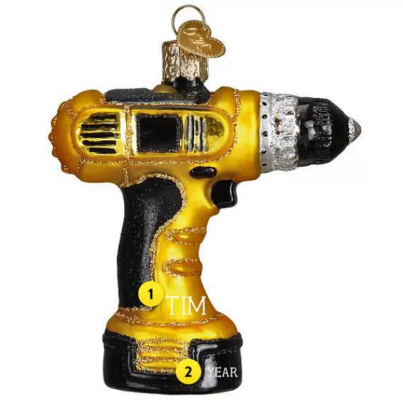 Sale Old World Christmas Power Drill Ornament -