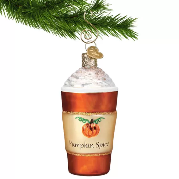 Online Old World Christmas Pumpkin Spice Latte Ornament -