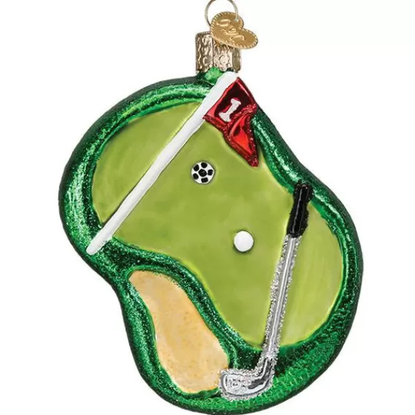 Cheap Old World Christmas Putting Green Ornament -