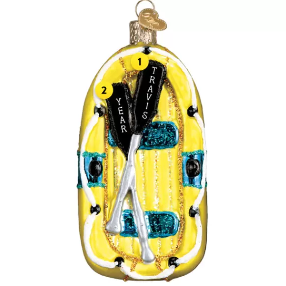 Cheap Old World Christmas Raft Ornament -