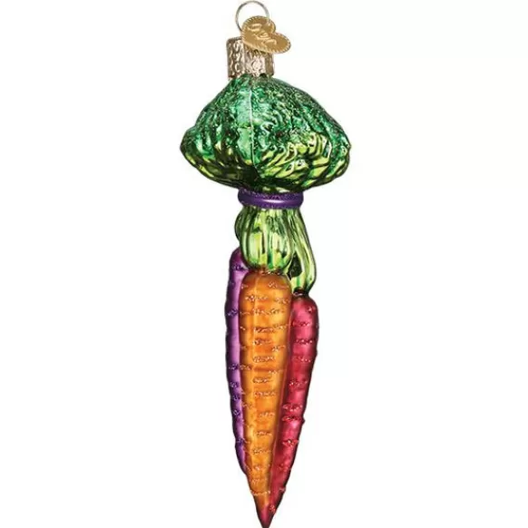 Store Old World Christmas Rainbow Carrots Ornament -