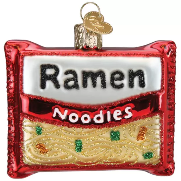 Hot Old World Christmas Ramen Noodles Ornament -