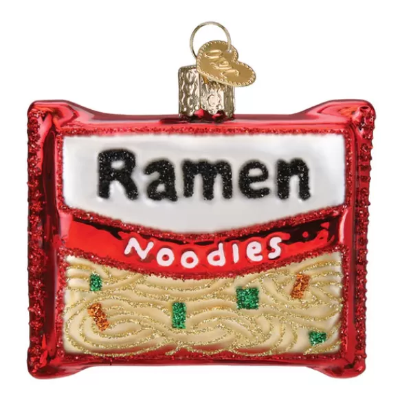 Hot Old World Christmas Ramen Noodles Ornament -