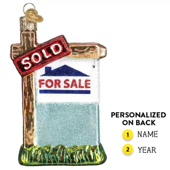 Shop Realty Sign Ornament - Home & Housewarming