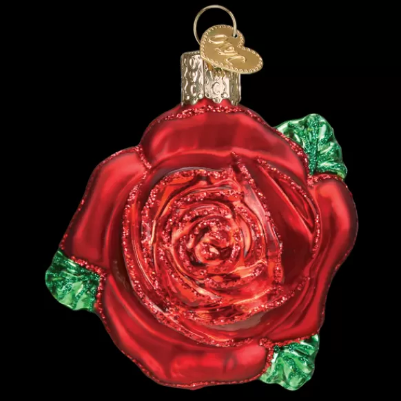 Online Red Rose Ornament - Garden, Birds & Insects
