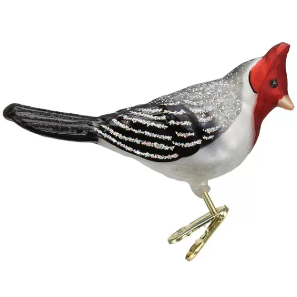 Online Red-Crested Cardinal Ornament - Garden, Birds & Insects