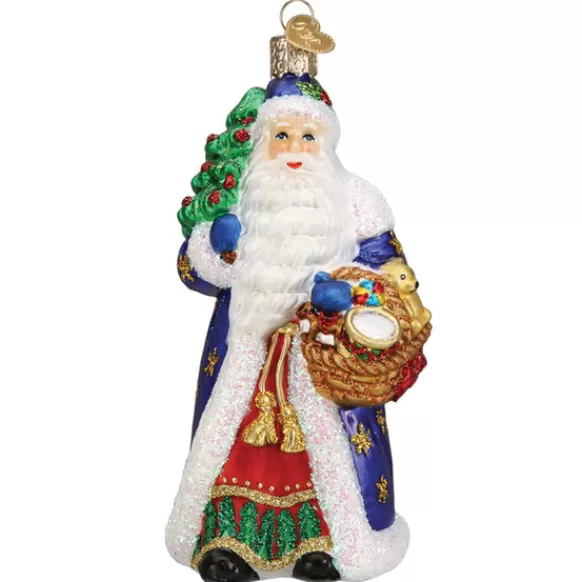 Hot Old World Christmas Regal Father Christmas Ornament -