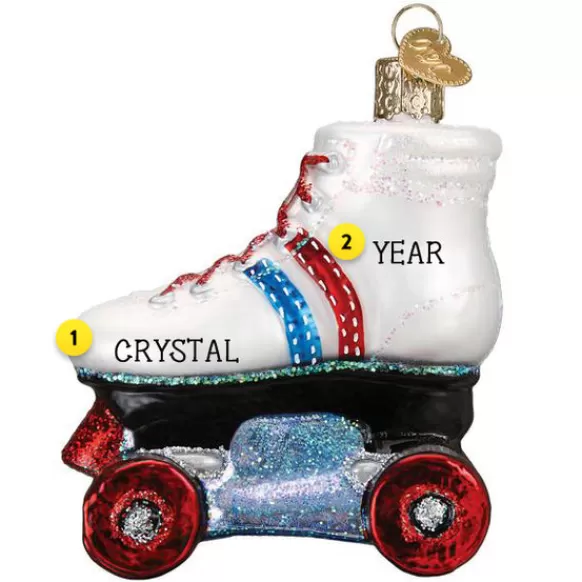 Cheap Old World Christmas Roller Skate Ornament -