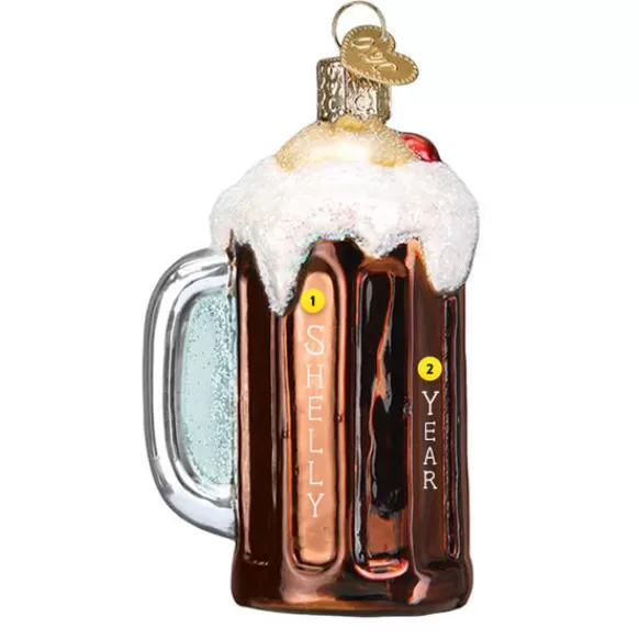 Clearance Old World Christmas Root Beer Float Ornament -