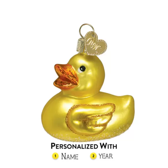 Online Rubber Ducky Ornament - Baby