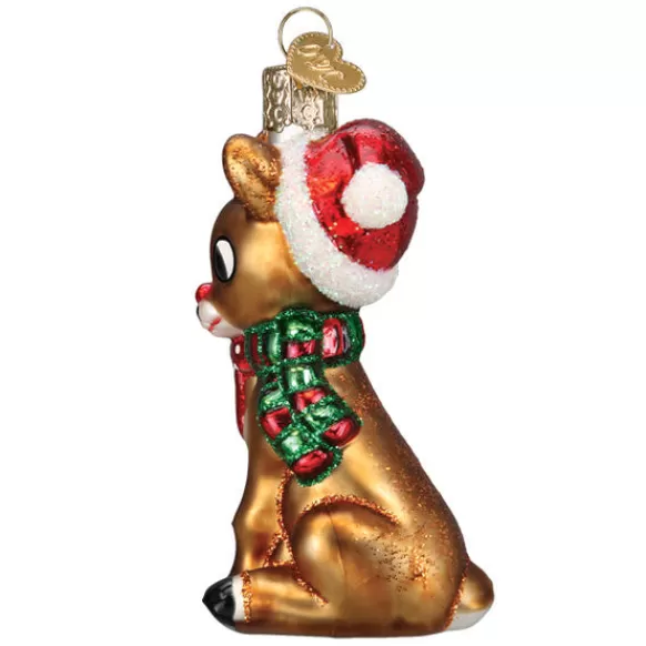 Hot Old World Christmas Rudolph® And Clarice™ Ornament -
