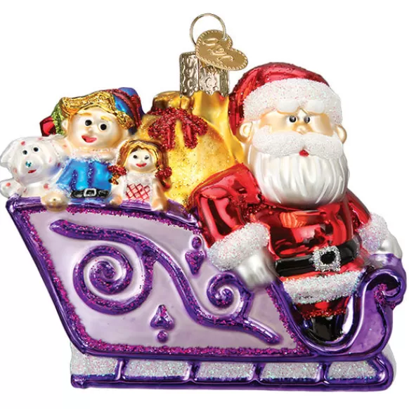 Clearance Old World Christmas Santa And Friends Ornament - Rudolph -