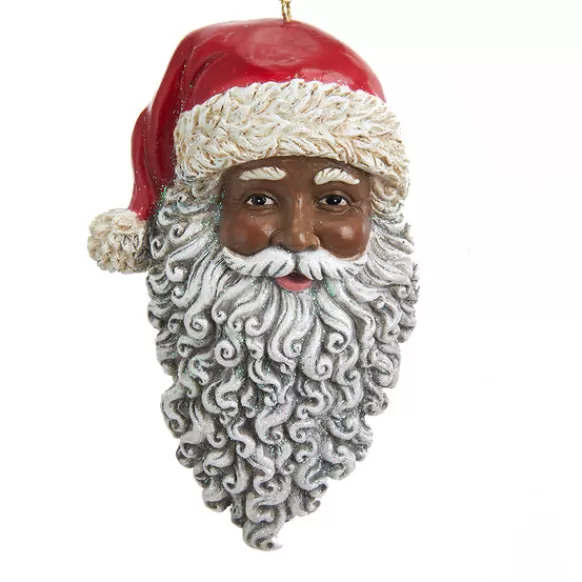 Online Kurt Adler Santa Ornament -African American
