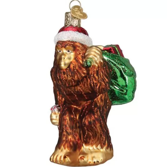 Cheap Old World Christmas Santa Sasquatch Ornament -