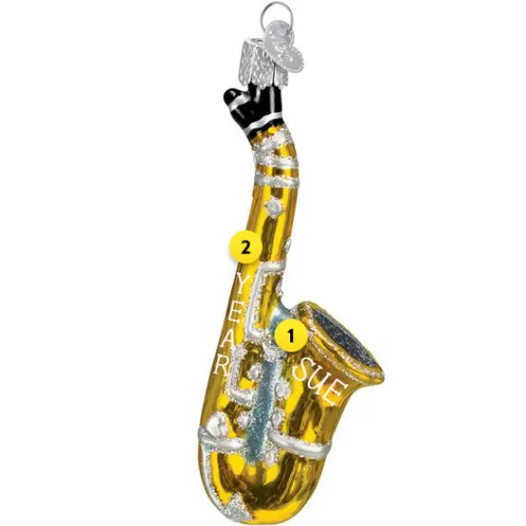 Flash Sale Saxophone Ornament - Music