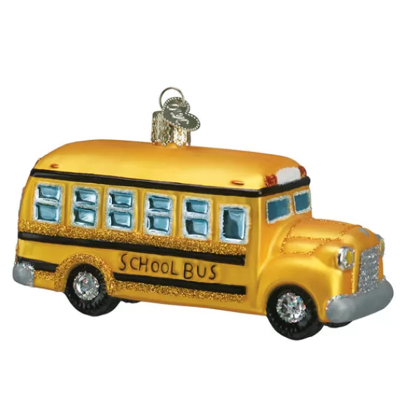 Cheap School Bus Ornament - Transportation