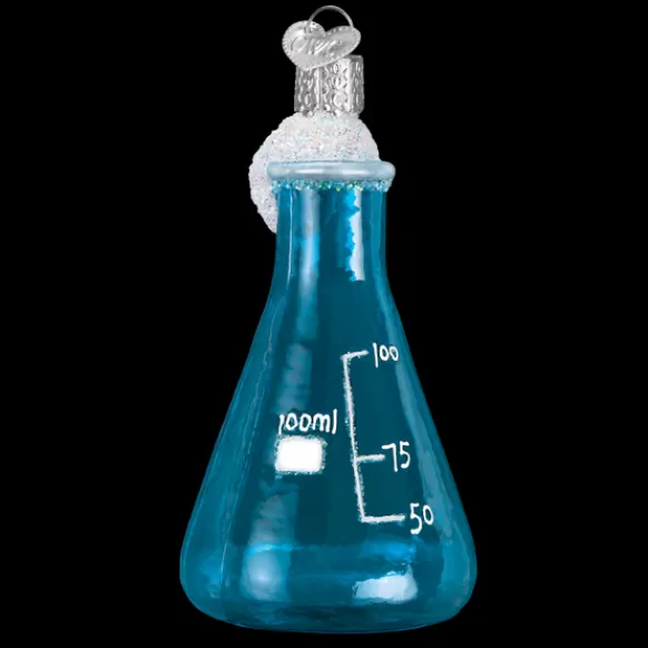 Fashion Science Beaker Ornament - School Days