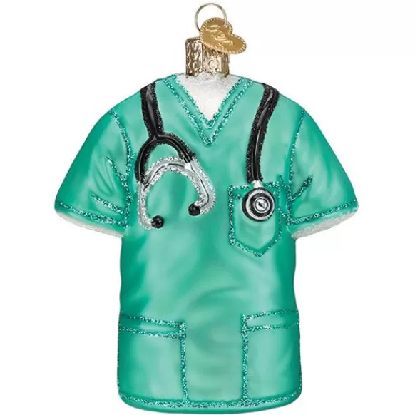 Cheap Old World Christmas Scrubs Ornament -