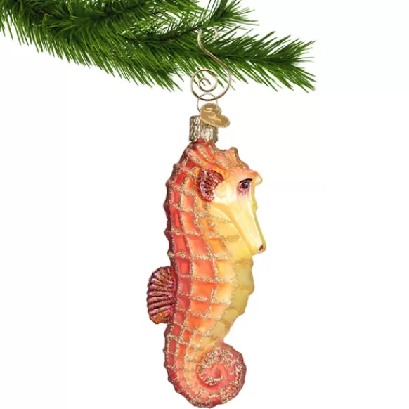 Hot Seahorse Ornament - Fish & Reptile