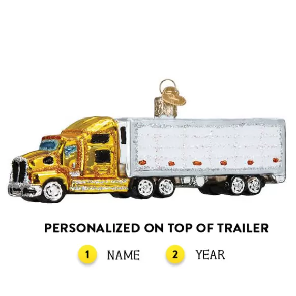 Cheap Semi-Truck Ornament - Transportation