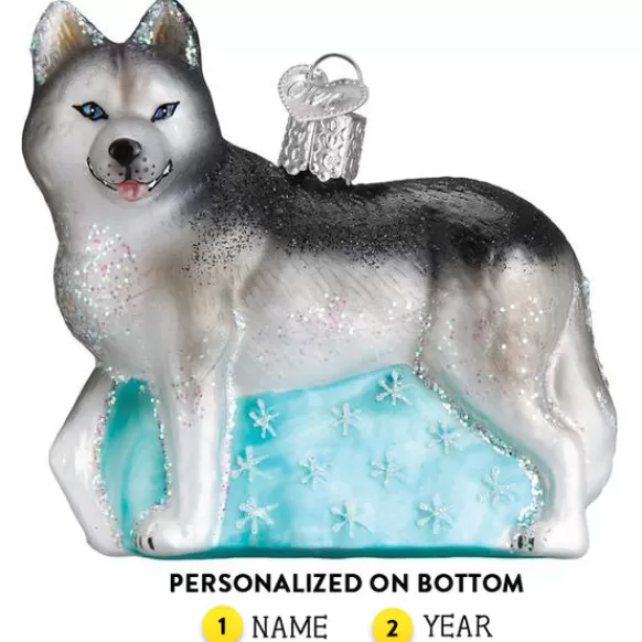 Shop Old World Christmas Siberian Husky Ornament -