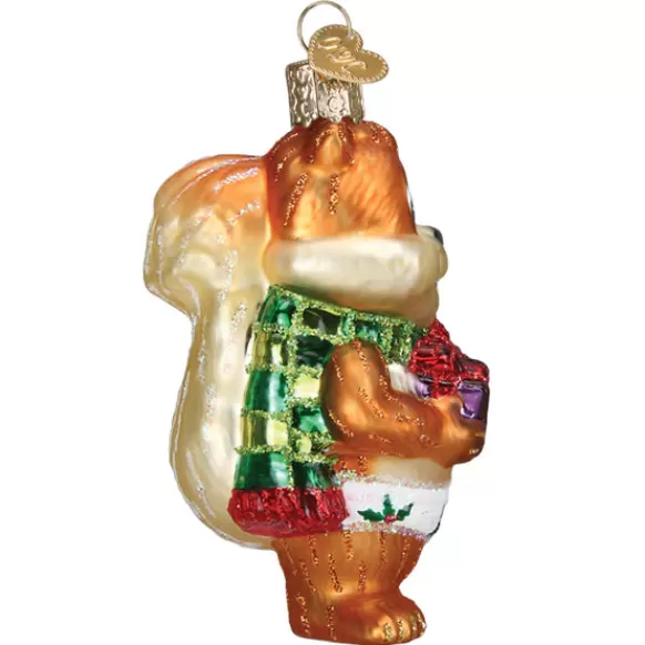 Fashion Silly Christmas Squirrel Ornament - Animals