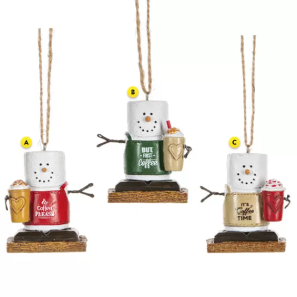 Flash Sale Ganz S'Mores Barista Ornaments