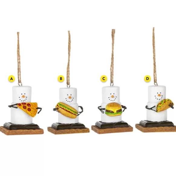 Store Ganz S'Mores Favorite Food Ornaments