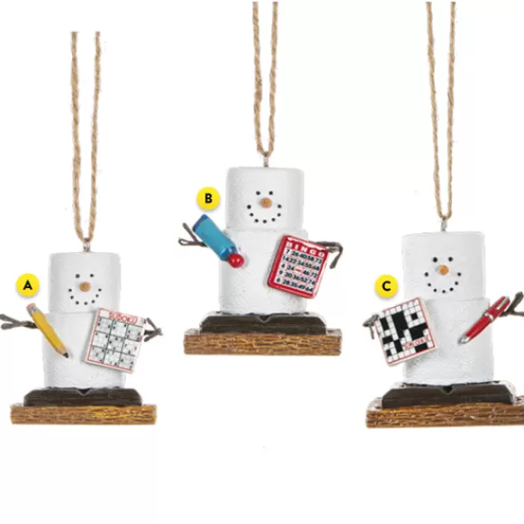 Shop S'Mores Game Night Ornaments S'Mores