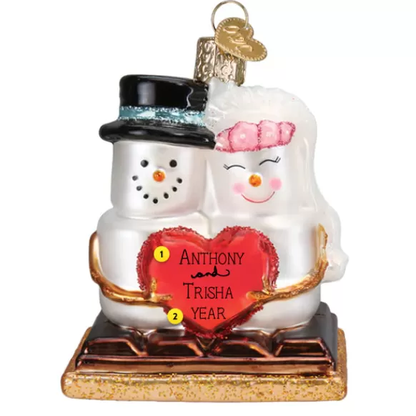Discount S'Mores In-Love Ornament - Engaged, Wedding, & Anniversary