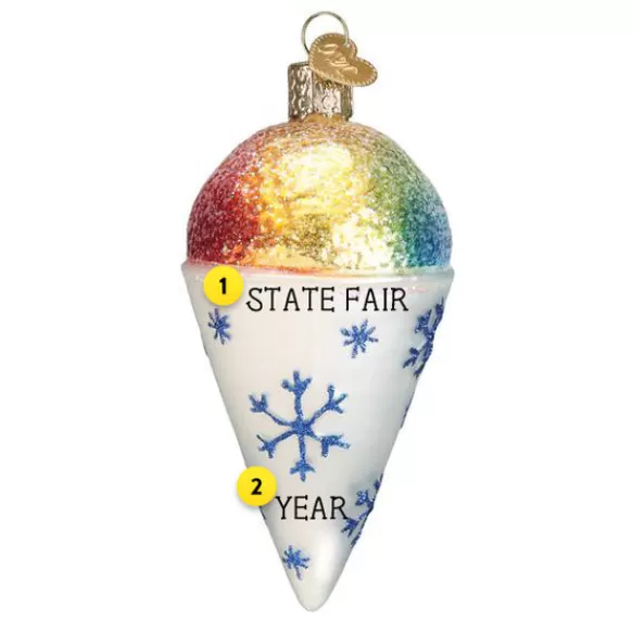 Cheap Old World Christmas Snow Cone Ornament -