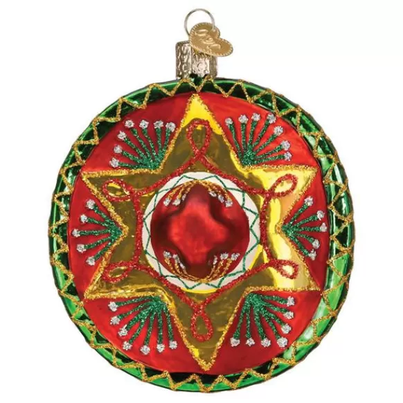 Best Sale Old World Christmas Sombrero Ornament -