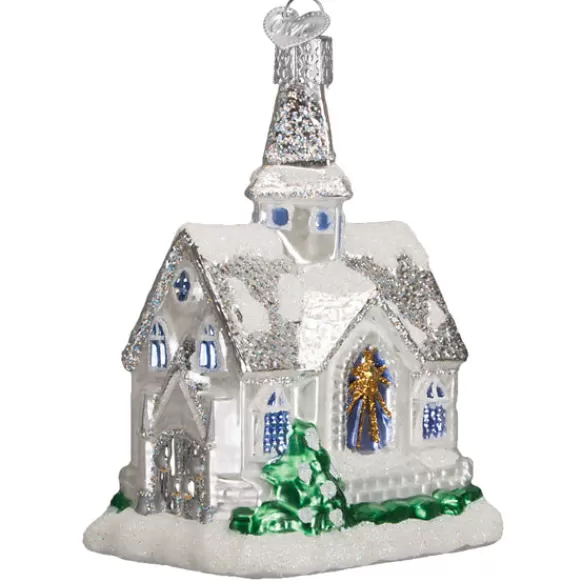 Cheap Sparkling Cathedral Ornament - Angels & Religious