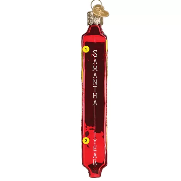 Hot Old World Christmas Starburst™ Candy Ornament -