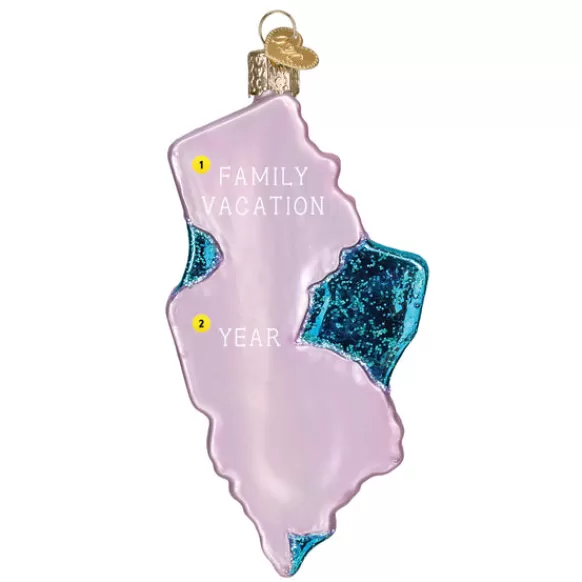 Online Old World Christmas State Of New Jersey Ornament -