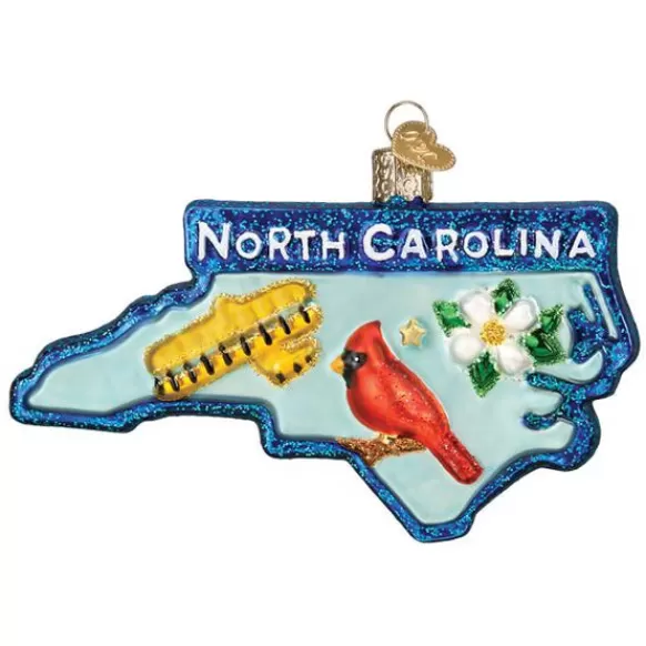 Clearance Old World Christmas State Of North Carolina Ornament -