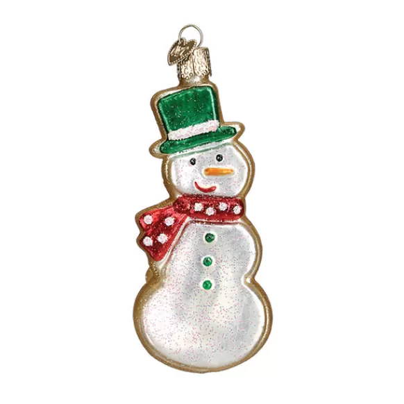 Clearance Old World Christmas Sugar Cookie Ornament - Snowman -