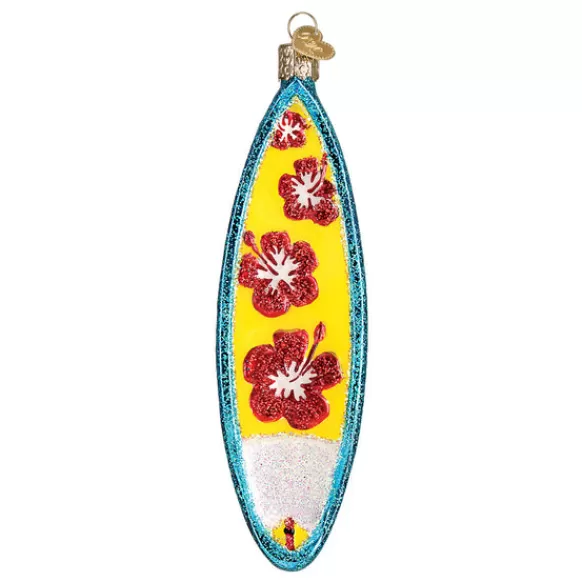 Outlet Old World Christmas Surfboard Ornament -